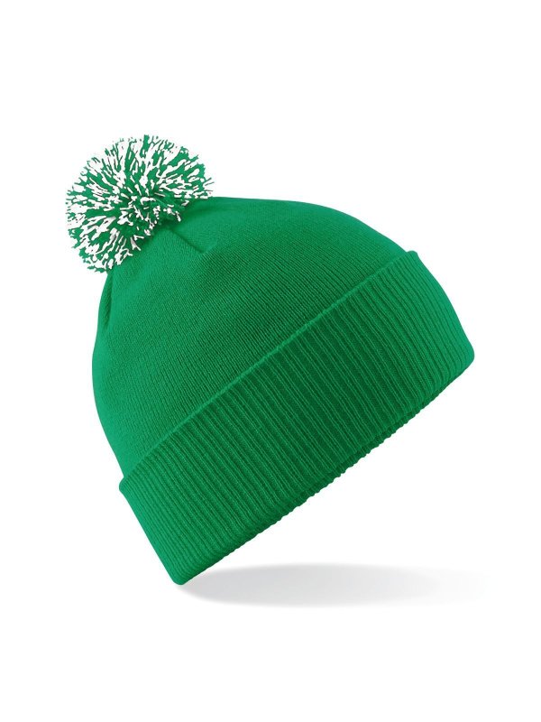 kelly green/white